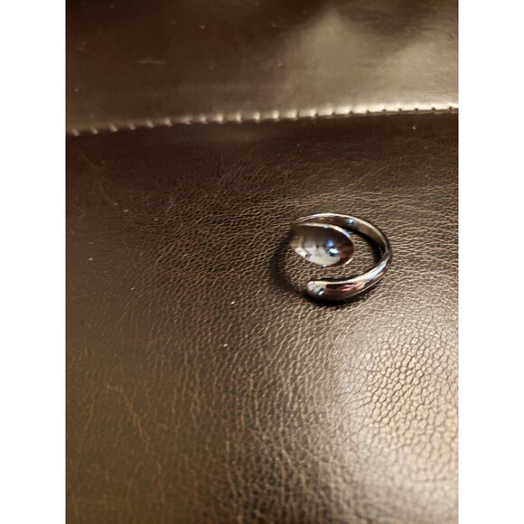 925 Sterling Silver Teardrop Wrap Ring Adjustable VIDEO - Picture 7 of 9